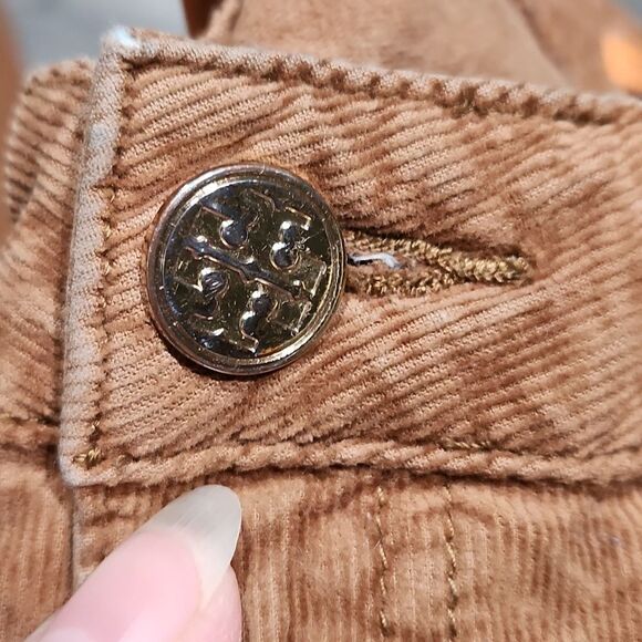 Tory Burch Carmel Ivy Super Skinny Corduroy Pants - Picture 4 of 11